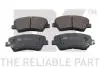 Тормозные колодки (передние) Hyundai Elantra 10-/ i30 11-/ Kia Cee 12- R15 (Bosch) NK 223530 (фото 1)