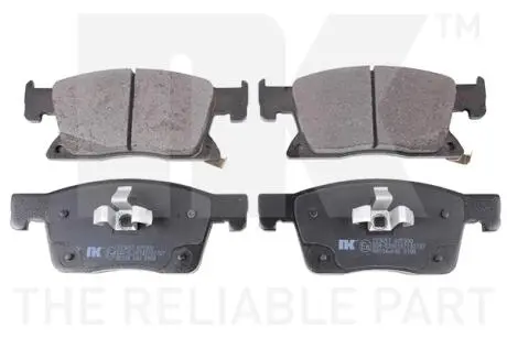 Тормозные колодки дисковые перед. OPEL ASTRA K 1.0-1.6D 06.15- NK 223657