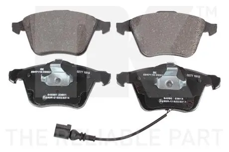 Комплект тормозных колодок NK 2247110