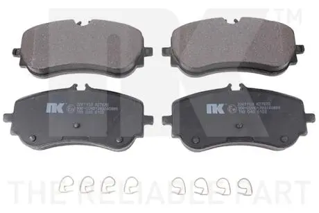 Тормозные колодки задние (к-т) NK 2247153