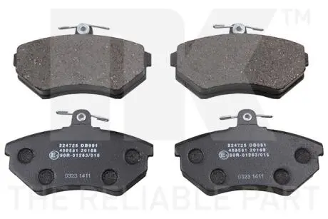 Колодки гальмівні NK 224725