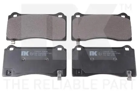 Колодки тормозные (передние) Tesla Model 3 18-(с датчиком) NK 2266004