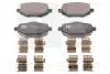 Колодки гальмівні (задні) Citroen C3-C8/Skoda Octavia 01-/Renault Megane 08-/VW Golf 91-14/Polo 96- NK 2299108 (фото 1)