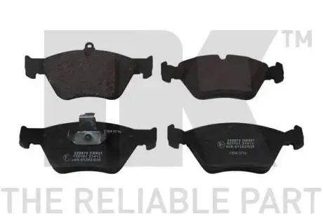 Тормозные колодки, дисковый тормоз.) NK 229978 (фото 1)