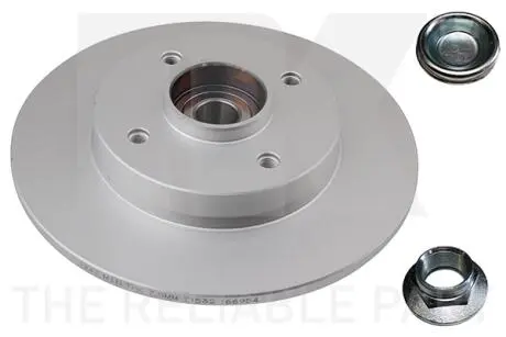 Диск тормозной задний (с подшипником) PSA C4/307 2004- (Coated discs) NK 311947