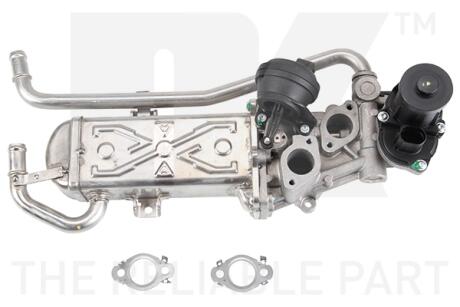 Радиатор рециркуляции ОГ с клапаном EGR VW 1.6/2.0TDI 09- (03L131512CF) NK 4547026