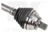 Піввісь (передня) VW Caddy III 1.6i/2.0 SDI 04-15 (L) (36х511) NK 5047231 (фото 3)