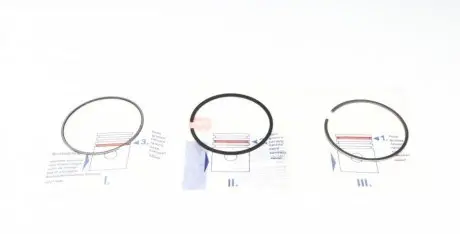 Кольца поршневые VW Passat/Tiguan 2.0TDI 14- (81.00mm/STD) (1.75-1.75-2.0) = 8942000000 NPR 120 050 0090 00