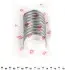 Вкладыши коренные Ford Transit Connect 1.8TDCi 02-13 (STD) = 6021000000 NPR 180 021 0001 00 (фото 3)