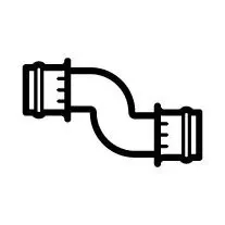 Фото патрубок інтеркулера BMW 5 (E60) 2.0D 02-10 M47/N47 NRF 166399 Патрубок інтеркулера BMW 5 (E60) 2.0D 02-10 M47/N47 NRF 166399