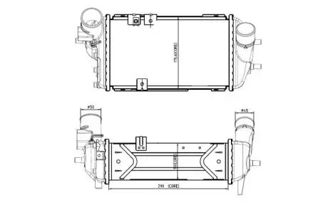 Автозапчасть NRF 309063