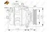 Компрессор кондиционера Audi A4/A6 1.9TDI 00-05 NRF 32106 (фото 5)