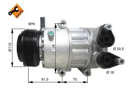 Автозапчасть NRF 32812