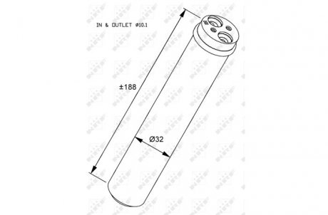 Осушитель, кондиционер NRF 33284