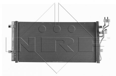 Радиатор кондиционера (с осушителем) NRF 350003