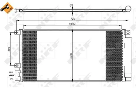 Автозапчасть NRF 350067