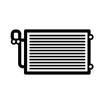 Конденсатор кондиціонера (з осушувачем) DS DS 3 / DS 3, CITROEN C4 III, C4 X, JEEP AVENGER, OPEL CORSA F, CORSA F/HATCHBACK, MOKKA, PEUGEOT 2008 II, 208 II 1.2-Electric 05.19- NRF 350616