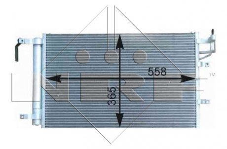 Радиатор кондиционера NRF 35982