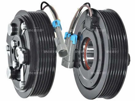 Муфта компресора кондиціонера (GENUINE SANDEN PXV/SD7V16 6 120мм) CADILLAC BLS, FIAT CROMA, CROMA/KOMBI, OPEL SIGNUM, VECTRA C, VECTRA C GTS, SAAB 9-3, 9-3X 1.9D-3.2 04.02- NRF 380150