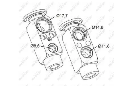 Автозапчасть NRF 38479