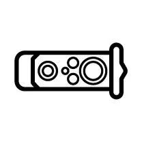 Розширювальний клапан кондиціонера HYUNDAI COUPE II, ELANTRA III, H-1 CARGO, H-1 TRAVEL, TIBURON, TUCSON, TUCSON/SUV, KIA PICANTO I 1.0-2.7 06.00- NRF 38777