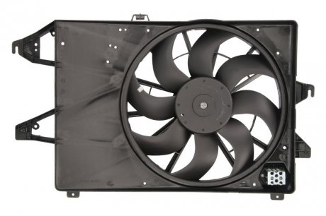 Вентилятор радиатора Ford Mondeo III 1.8/2.0 00-07 (с диффузором)) NRF 47005 (фото 1)