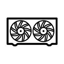 Вентилятор радіатора TESLA MODEL Y Electric 03.19- NRF 470175