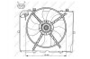 Вентилятор радиатора NRF 47066 (фото 1)