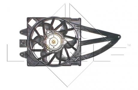 Вентилятор, охолодження двигуна NRF 47240