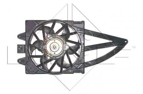 Вентилятор, охолодження двигуна NRF 47241