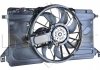 Вентилятор радиатора Ford Focus 1.4/1.6 04-12/Mazda 1.3/1.6 03-09 (с диффузором)) NRF 47266 (фото 1)