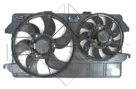Вентилятор радіатора (з корпусом) FORD TOURNEO CONNECT, TRANSIT CONNECT 1.8D 06.02-12.13 NRF 47450