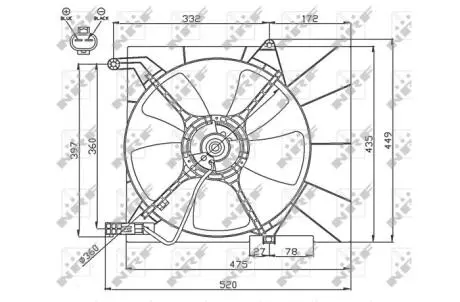 Автозапчасть NRF 47751