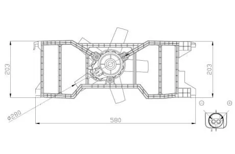 Автозапчасть NRF 47944