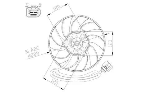 Автозапчасть NRF 47946