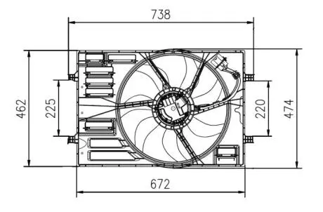 Автозапчасть NRF 47950