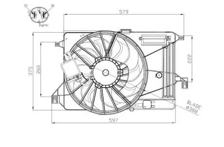Автозапчасть NRF 47964