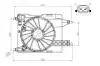 Вентилятор радіатора MERCEDES CITAN MIXTO (DOUBLE CABIN), CITAN (MPV), CITAN/MINIVAN (W415), RENAULT CLIO II, CLIO II/HATCHBACK, GRAND SCENIC II, KANGOO, KANGOO BE BOP 1.0-Electric 01.96- NRF 47966 (фото 1)