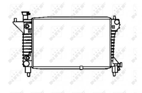 Радиатор NRF 50254