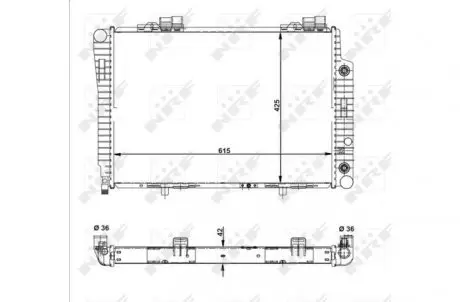 Радиатор NRF 51281