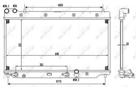 Автозапчасть NRF 53110