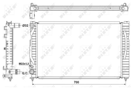 Автозапчасть NRF 53175