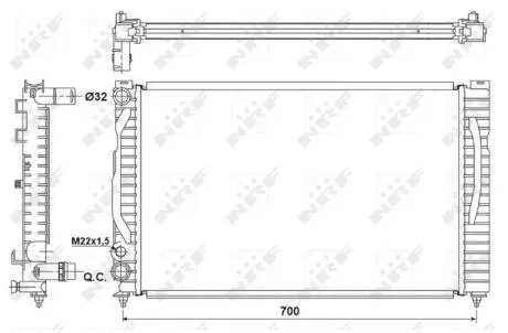 Автозапчасть NRF 53175