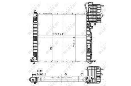 Автозапчасть NRF 53176