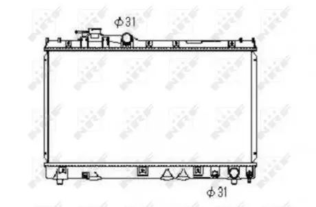 Радиатор NRF 53352