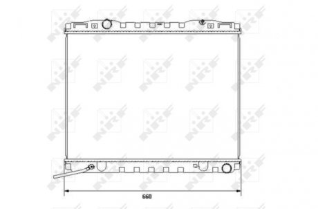 Радіатор NRF 53365