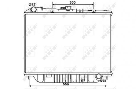 Радиатор NRF 53517