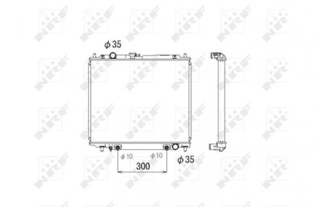 Радиатор NRF 53810