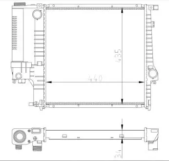 Автозапчасть NRF 53849A
