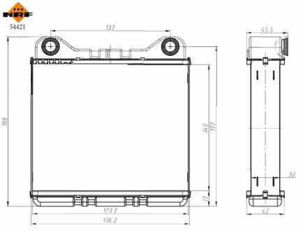 Автозапчасть NRF 54421